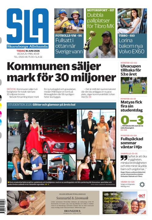 Skaraborgs Allehanda 16.6.2026