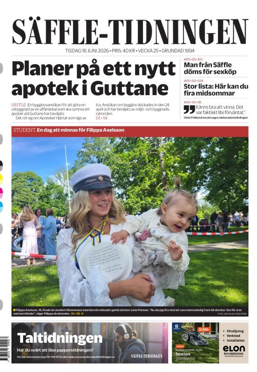 Säffle-Tidningen 16.6.2026