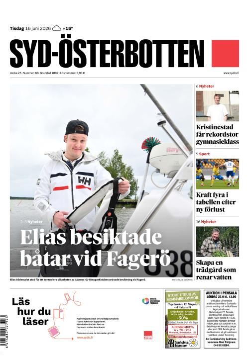 Syd-Österbotten 16.6.2026