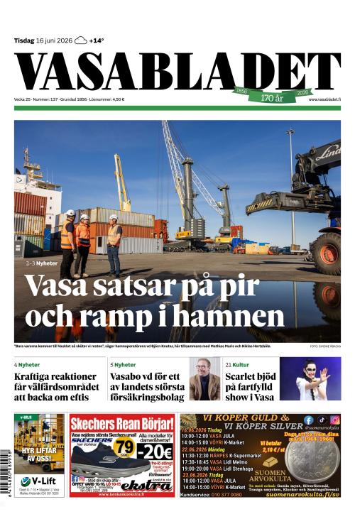 Vasabladet 16.6.2026