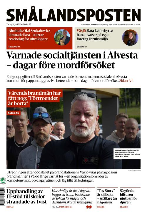 Smålandsposten 16.6.2026