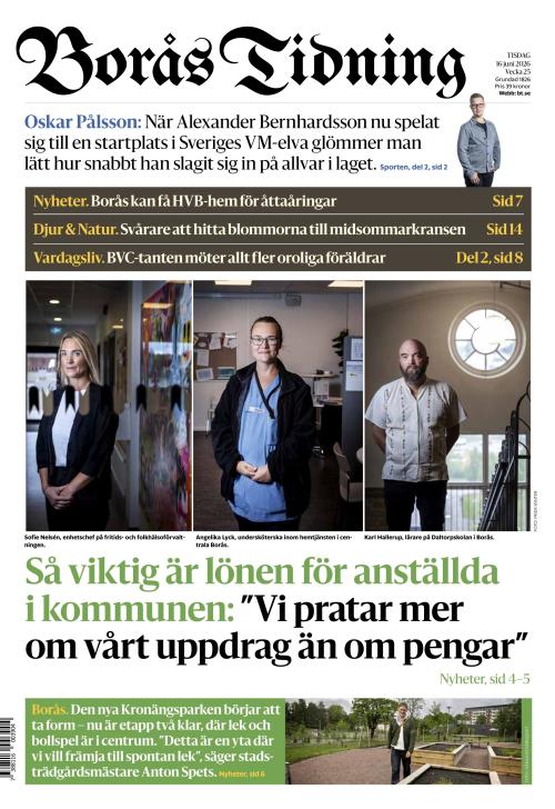 Borås Tidning 16.6.2026
