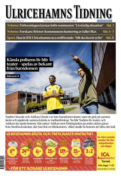 Ulricehamns Tidning 16.6.2026