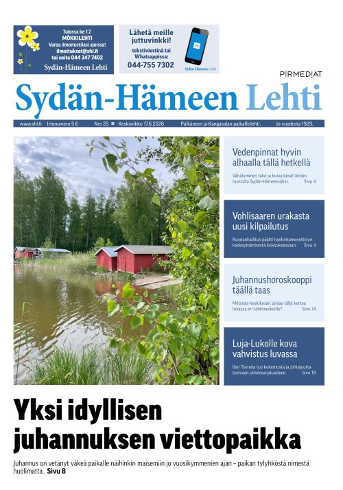 Sydän-Hämeen Lehti 17.6.2026