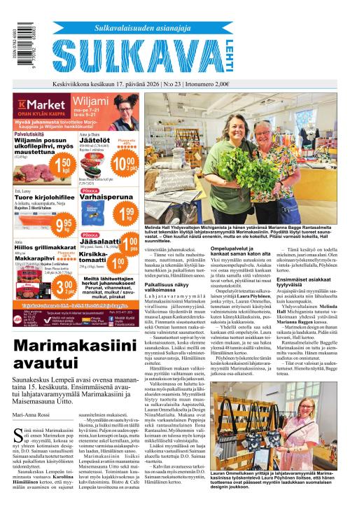 Sulkava-lehti 16.6.2026