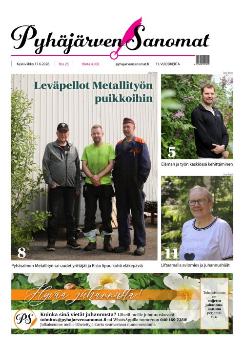 Pyhäjärven Sanomat 17.6.2026