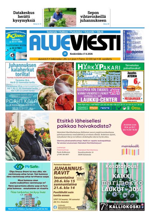 Alueviesti 17.6.2026