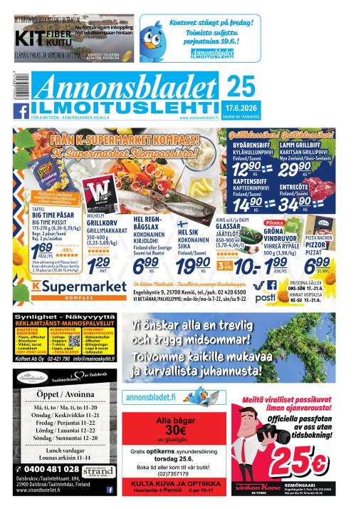 Annonsbladet 17.6.2026