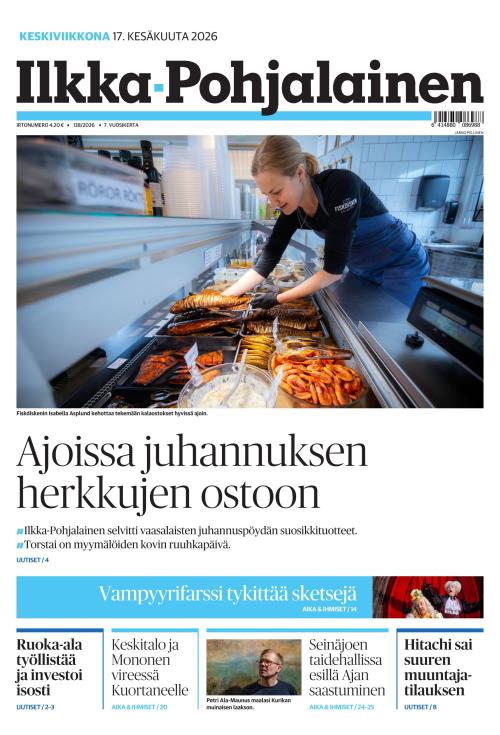 Ilkka-Pohjalainen 17.6.2026
