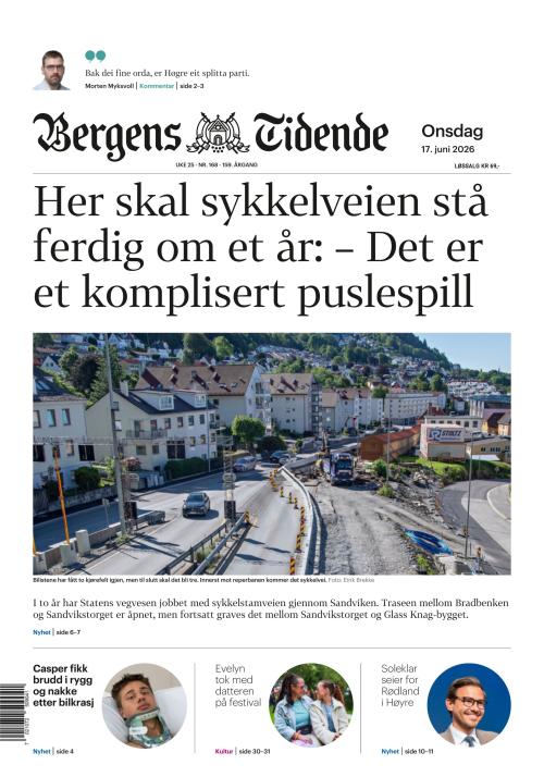 Bergens Tidende 17.6.2026
