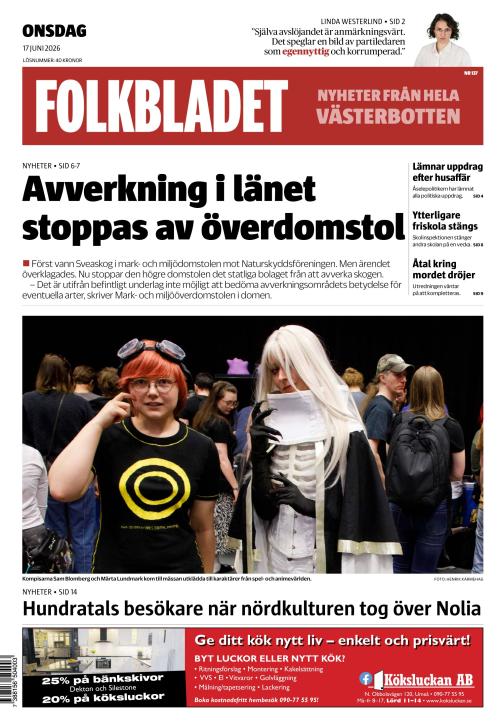 Folkbladet (Västerbotten) (SE) 17.6.2026