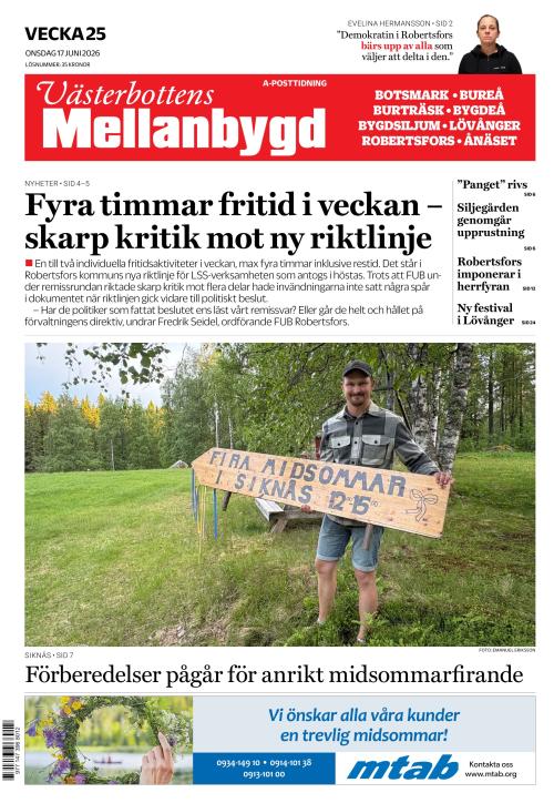Västerbottens Mellanbygd (SE) 17.6.2026