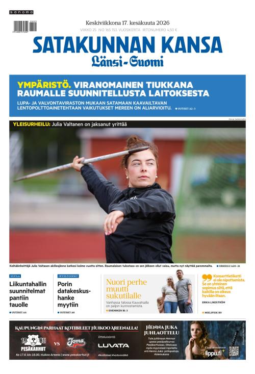 Satakunnan Kansa Länsi-Suomi 17.6.2026