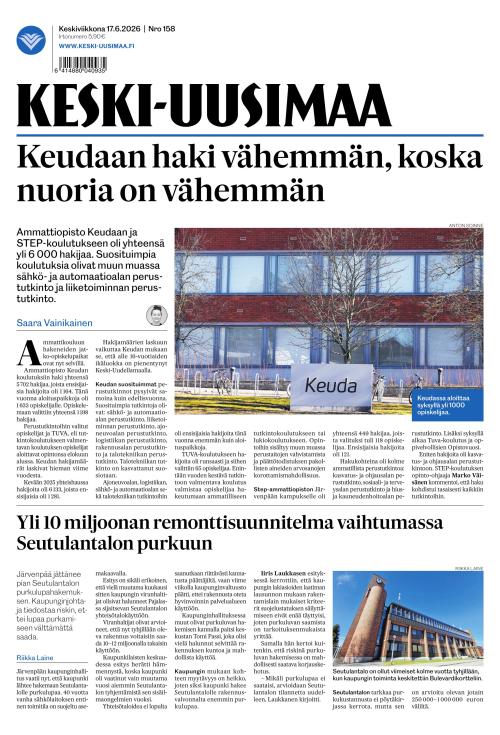 Keski-Uusimaa 17.6.2026