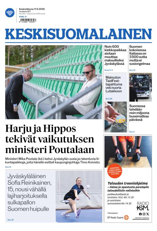 Keskisuomalainen 17.6.2026