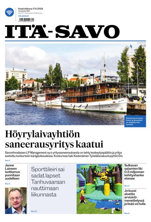 Itä-Savo 17.6.2026