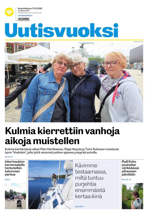 Uutisvuoksi 17.6.2026