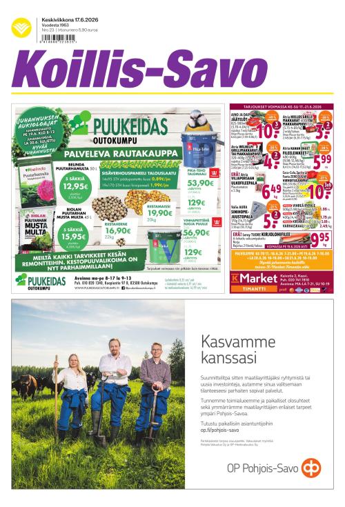 Koillis-Savo 17.6.2026