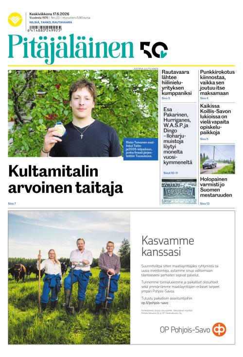 Pitäjäläinen 17.6.2026