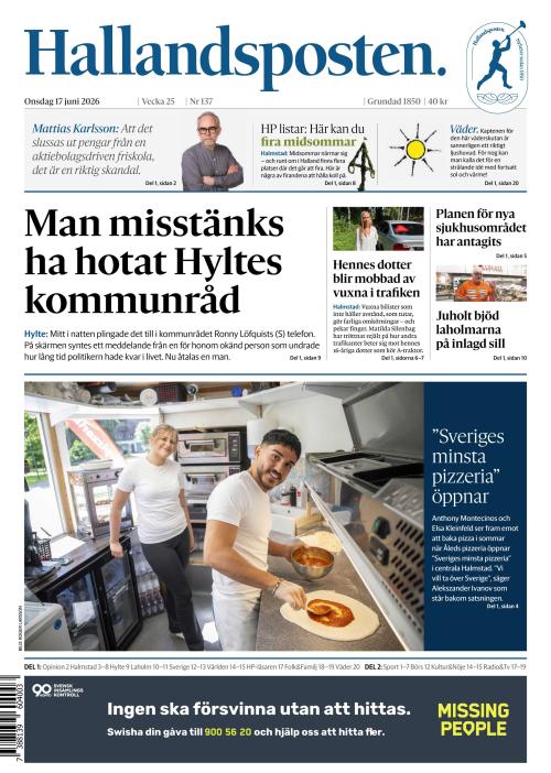Hallandsposten 17.6.2026