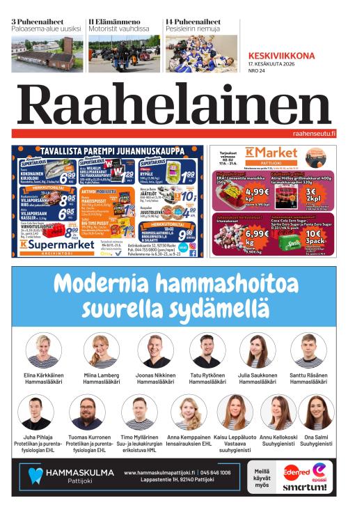 Raahelainen 17.6.2026