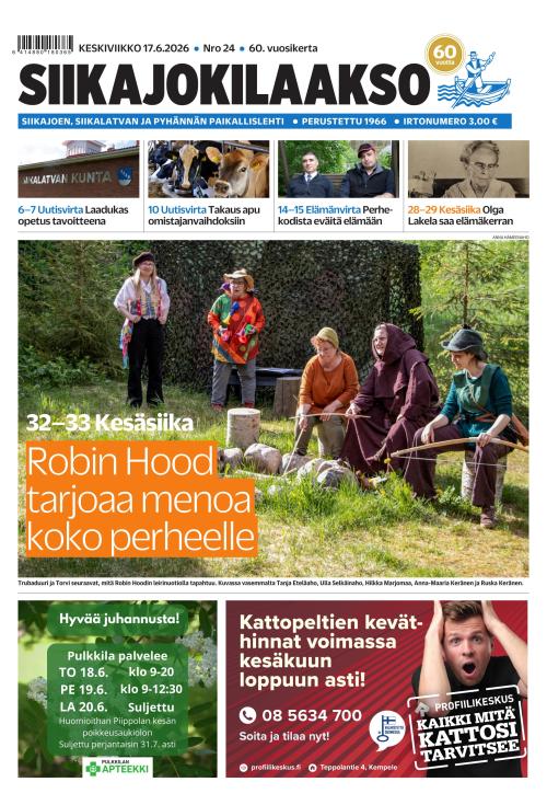 Siikajokilaakso 17.6.2026