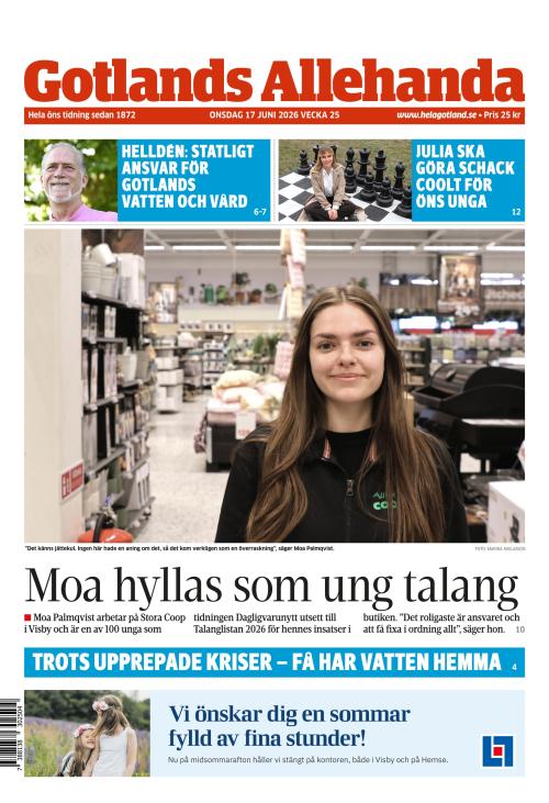 Gotlands Allehanda 17.6.2026