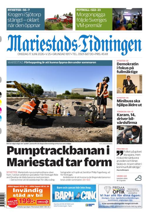 Mariestads-Tidningen 17.6.2026