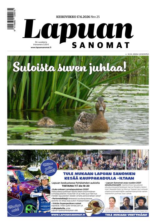 Lapuan Sanomat 17.6.2026