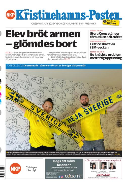 Nya Kristinehamns-Posten 17.6.2026