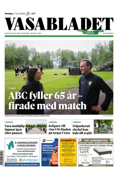 Vasabladet 17.6.2026