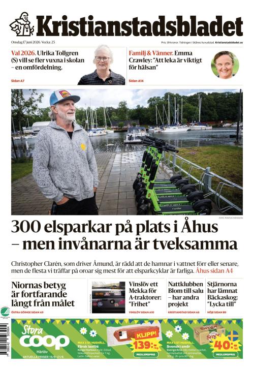 Kristianstadsbladet 17.6.2026
