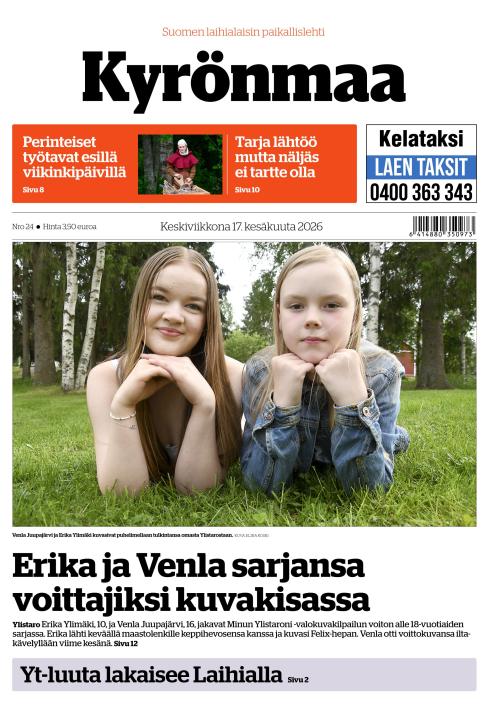 Kyrönmaa-lehti 17.6.2026