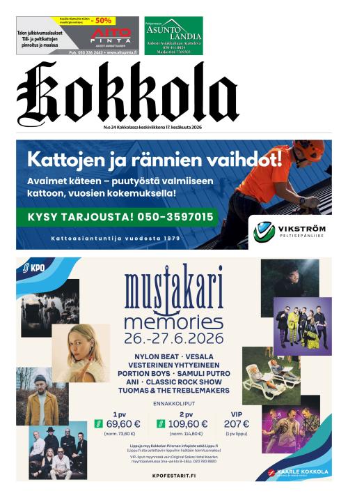 Kokkola-lehti 17.6.2026