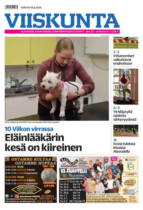 Viiskunta 18.6.2026