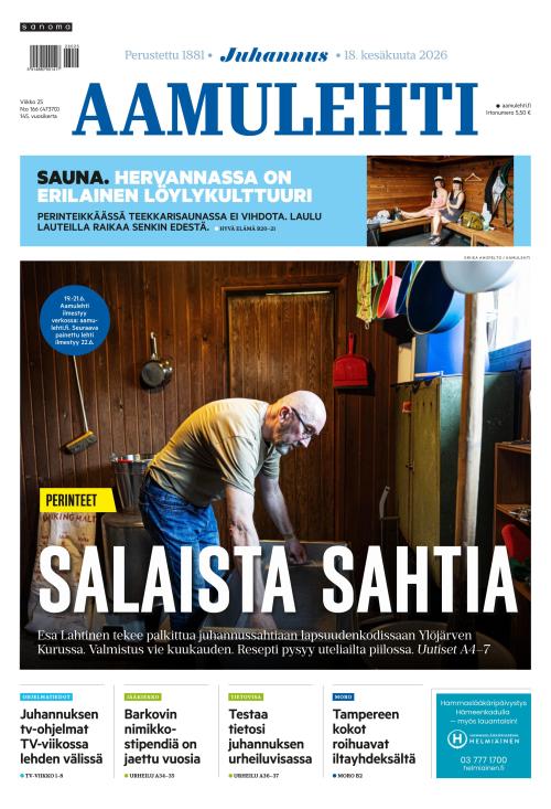 Aamulehti 18.6.2026