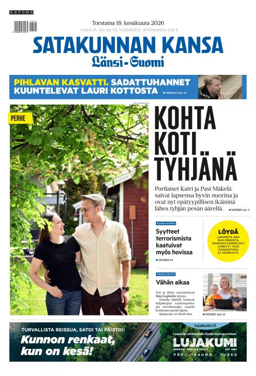 Satakunnan Kansa Länsi-Suomi 18.6.2026