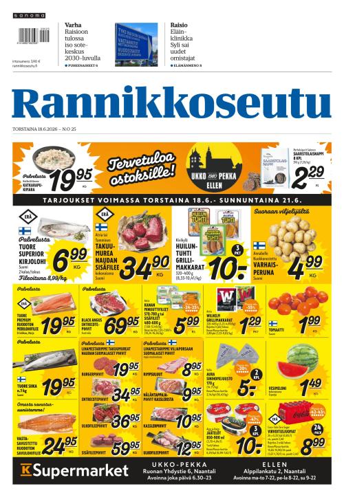 Rannikkoseutu 18.6.2026