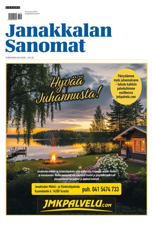 Janakkalan Sanomat 18.6.2026
