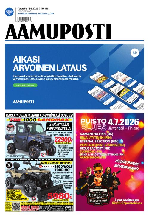 Aamuposti 18.6.2026