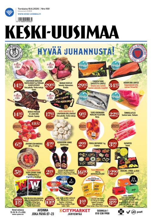 Keski-Uusimaa 18.6.2026