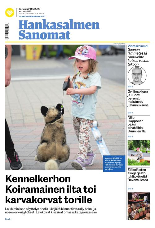 Hankasalmen Sanomat 18.6.2026