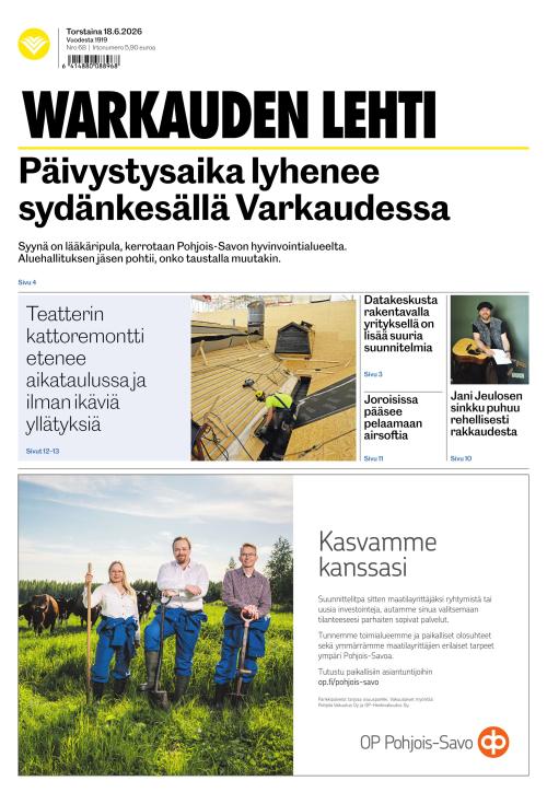 Warkauden Lehti 18.6.2026