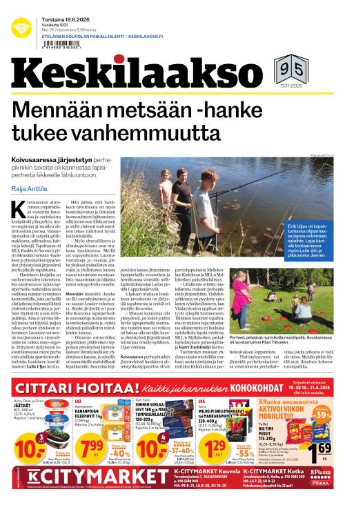 Keskilaakso 18.6.2026