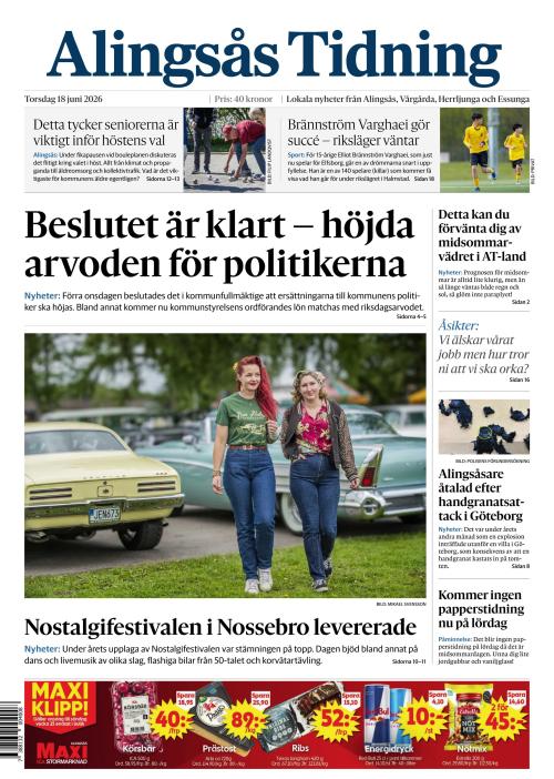 Alingsås Tidning 18.6.2026
