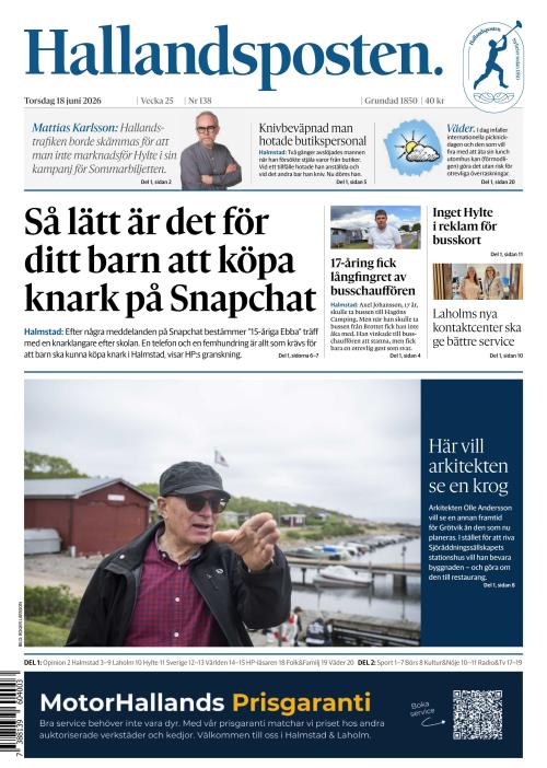 Hallandsposten 18.6.2026
