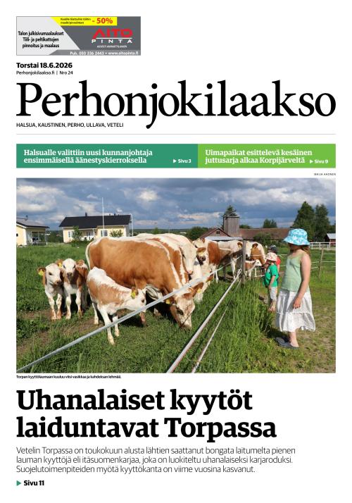 Perhonjokilaakso 18.6.2026
