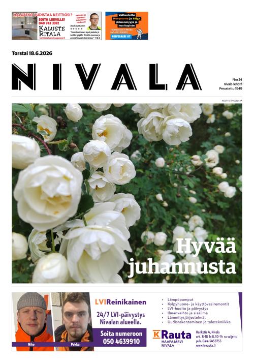 Nivala-lehti 18.6.2026