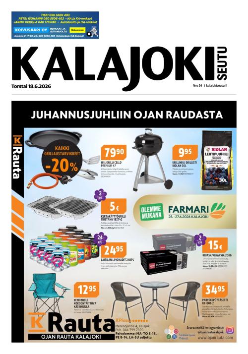 Kalajokiseutu 18.6.2026