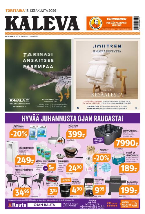 Kaleva 18.6.2026